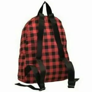 Coach | Bags | Coach Gingham Backpack Black Red Nwt Back To  display picture 2